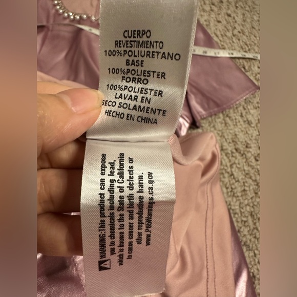TCEC Pink Pearl Embellished Dress size S new with tag - Picture 8 of 8